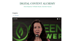 Desktop Screenshot of digitalcontentalchemy.com