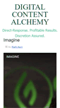 Mobile Screenshot of digitalcontentalchemy.com